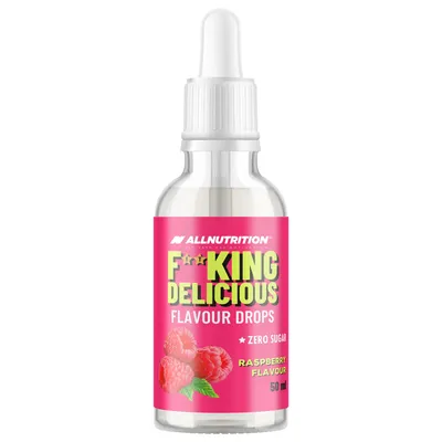 Produktbild von ALLNUTRITION FITKING DELICIOUS FLAVOUR DROPS 50ml Himbeere