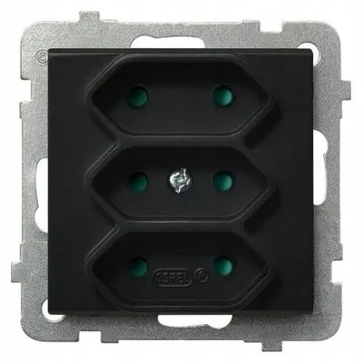 Obrázek produktu pro Ospel GP-3RP/m/33, Černá, IP20, 2,5 A, 71 mm, 45 mm, 71 mm