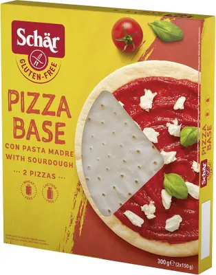 Produktbild von Schar Pizza Base con Pasta Madre Senza Glutine, 2 x 150g