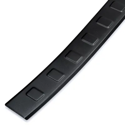 Produktbild von Edelstahl Ladekantenschutz passend für VW Sharan 2 / Alhambra 2 2010-2022, Farbe:Schwarz Pulverbeschichtet