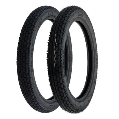Obrázek produktu pro Sada pneumatik Heidenau K34 2.75-19 47S TT přední + Heidenau K34 3.00-19 49S TT zadní