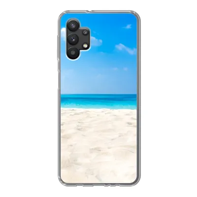 Produktbild von MuchoWow® Handyhülle Schutzhülle Hülle für Samsung Galaxy A32 5G Strand - Meer - Sand Silikon Softcase Handy Hülle - Softcase