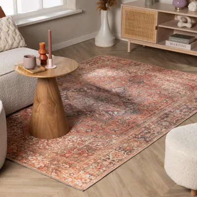 Image de Volero - Tapis oriental – Liva Kashan Terracotta - 140x200cm