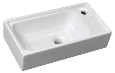 Produktbild von Sapho ORION Keramik-Waschbecken 50,5x26,5cm, Weiß