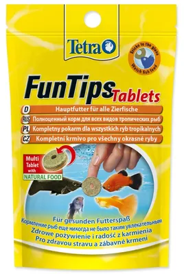 Productafbeelding van Tetra FunTips Tabletten, 20 tabletten.