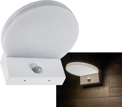 Produktbild von LED Wandleuchte "TORTUGUERO" IP65 15W, 1526lm, 140° Bewegungsmelder, 3000K