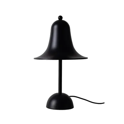 Obrázek produktu pro Stolní lampa z matného černého kovu „BELL“ – 2xG9 – Moderní a elegantní design pro ložnici nebo pracovnu