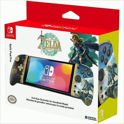 Produktbild von Hori Split Pad Pro Zelda Tok Nintendo Switch-controller Golden  Golden One Size