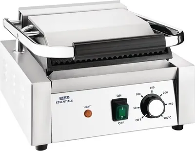 Produktbild von Nisbets Essentials Kontaktgrill gerillte obere Platte