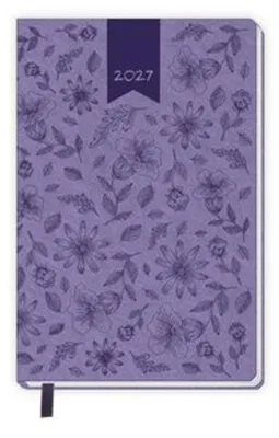 Produktbild von TRÖTSCH - Taschenkalender A7 Soft Touch Blumen 2027