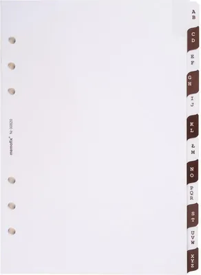 Zdjęcie produktu dla Przekładki Mem/A5/adresowe ANTRA