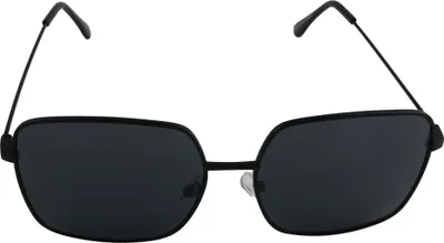 Produktbild von Sonnenbrille - Square Look - Retro - schwarz - schwarz