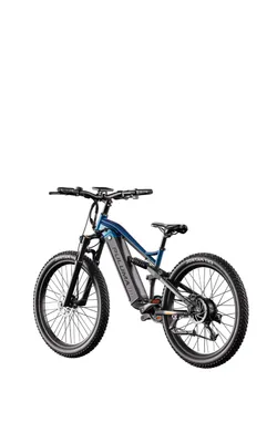 Produktbild von PIXAR 27,5 Zoll Fat-E-Bike PH001 mit 250W Motor, Shimano 9-Gang Hydraulikbremse, 48V 20Ah Akku bis 45km/h, Reichweite 70-80km