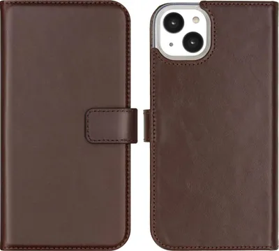 Obrázok produktu pre Selencia Originálne kožené puzdro na knihy pre Apple iPhone 14 Plus - hnedé