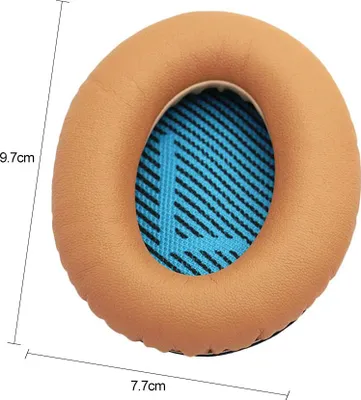 Immagine prodotto di Cuscinetti auricolari di ricambio per Bose QC2 QC15 AE2 AE2I QC25 per cuffie, cuscinetti paraorecchie, materiale proteico, 1 paio