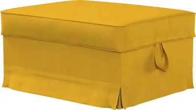 Produktbild von Dekoria Bezug für Ektorp Bromma Hocker, senffarbe, Husse, Ektorp Bromma