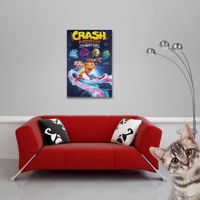 Obrázek produktu pro Crash Bandicoot - Plakát - It´s about me + 1 Ü-Plakát o velikosti 61x91,5cm