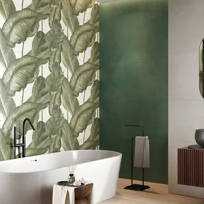 Produktbild von CASA39 Fliesen Einfarbig Grün 60x120 cm Rondine Ludo
