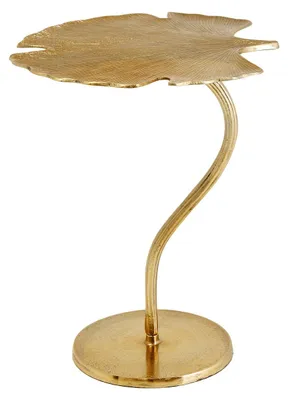 Immagine prodotto di Tavolino Foglia di Ginkgo 53cm oro 41789