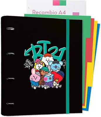 Immagine prodotto di Carpeblock 4 anelli premium bt21 umore stradale