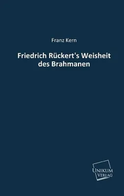 Produktbild von Friedrich Rückert's Weisheit des Brahmanen