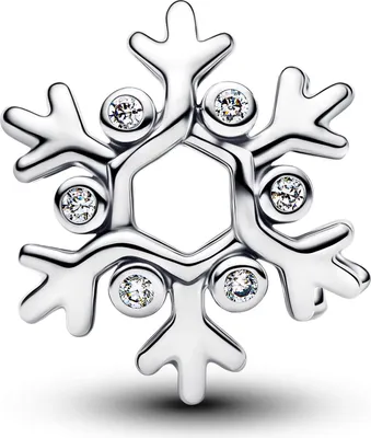 Immagine prodotto di PANDORA MOMENTS Charm Fiocco di neve color argento 794249C01