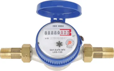 Wasserzähler 1/2 Zoll Kaltwasser, Durchfluss, Wasseruhr