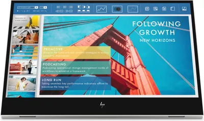 Produktbild von HP E14 G4 IPS FHD 1920x1080 DPA/USB-C Portable Monitor 400cd