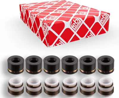 Produktbild von FEBI BILSTEIN Ventilschaftdichtung-Satz 08625 passend für MERCEDES-BENZ Stufenheck (W123) PTFE (Polytetrafluorethylen) 9mm 0,012kg