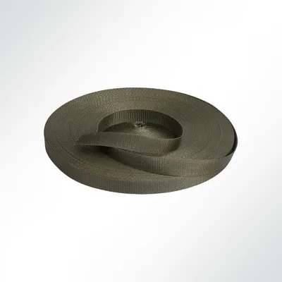 Produktbild von Lysel® Gurtband Polyester, (B) 35mm in Grün (1 lfm) 3200kg