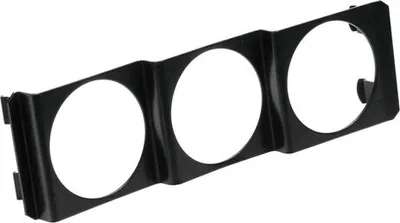 Obrázok produktu pre Panel držiaka prístrojov 3 otvory (52 mm)