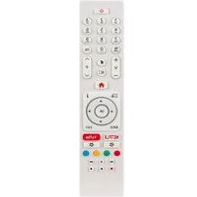 Obrázek produktu pro Univerzální dálkové ovládání – dálkové ovládání k televizi – dálkové ovládání k TV – Plug-and-Play – dosah 10 metrů – černé