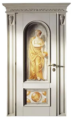 Immagine prodotto di Casa Padrino porta piana barocca bianco antico / multicolore 141 cm -  Italy
