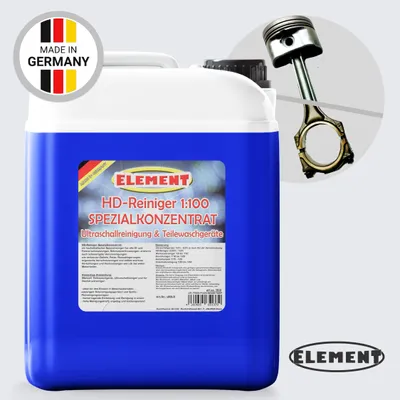 Produktbild von Element Ultraschallreiniger | 2.5 Liter | Konzentrat 1:100 | Teilewaschreiniger | Entfetter | Konzentrat zur Reinigung von Autoteilen