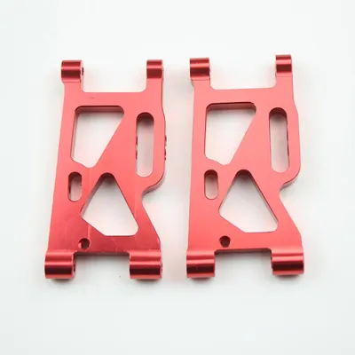 Obrázok produktu pre 2ks kovové predné rameno pre WLtoys 144001-1250 1/14 4WD RK Upgrade auta Náhradné diely červená
