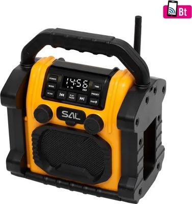 Imagen del producto de Radio y altavoz multimedia SAL BTWORKPRO