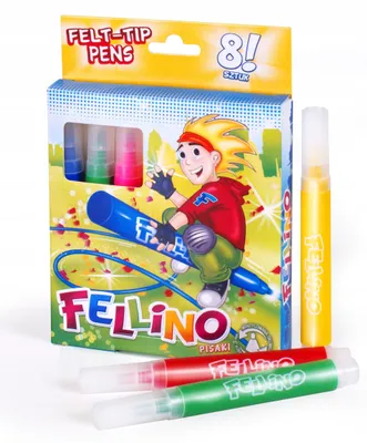 Produktbild von Kamet Fellino Filzstifte 8 Farben Set