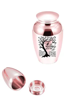 Productafbeelding van Mini Crematie Urn voor As van Huisdieren en Mensen (Rose Goud)