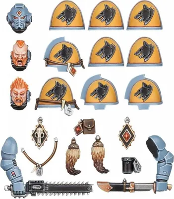 Produktbild von Warhammer 40.000 Space Wolves Primaris Upgrades