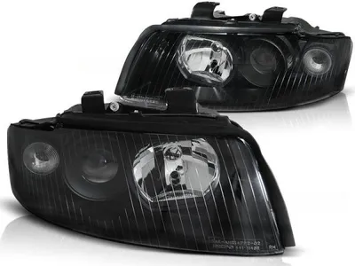 Produktbild von Scheinwerfer passend für Audi A4 B6 00-04 schwarz