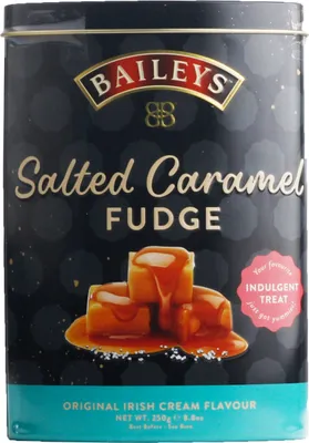 Produktbild von Baileys Sea Salt & Caramel Luxury Fudge 250g Dose