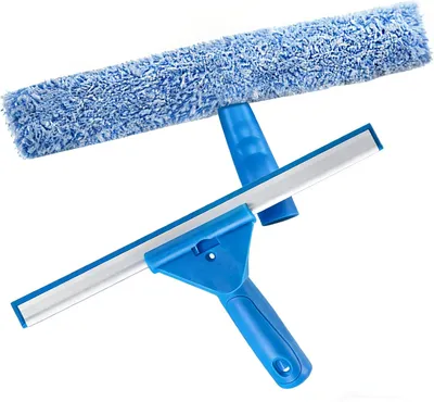 Produktbild von Fensterputzer Set 30 cm, Silikonklinge und Mikrofaser, für Fenster