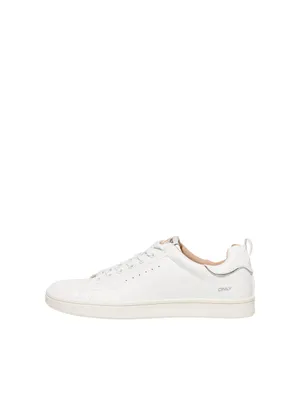 Image de ONLY 15184294, Femme, Adulte, Blanc, Uni, Ne pas laver, Ne pas blanchir, Ne pas mettre au sèche-linge, Ne pas repasser, Ne pas nettoyer à sec, Polyester