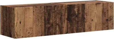 Obrázek produktu pro vidaXL TV nástěnná skříňka 2 ks regenerované dřevo 60 x 31 x 29,5 cm materiál na bázi dřeva