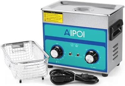 Obrázek produktu pro AIPOI Ultrazvuková čistička, výkon 35 W, více kapacit, 3,2 l, EU