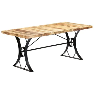 Obrázok produktu pre Jedálenský stôl 180x90x76 cm masívne mangovníkové drevo
