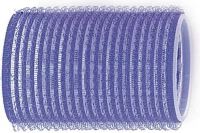 Produktbild von Sibel Lockenwickler Sibel Hair Velcro Kruller 40mm Blauw 6Stuks