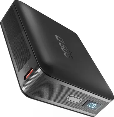 Zdjęcie produktu dla Powerbank Sbs Hd 65W 20000Mah Usb-C Z Wyświetlaczem Lcd - Czarny