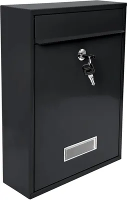Produktbild von Briefkasten S6237 - schwarz
