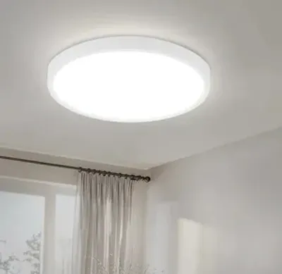 Produktbild von ZMH Deckenleuchten Schlafzimmer LED 23cm Rund Lichter Flach Panel Schlafzimmer Lichter Kaltweiß 18W Küche Deckenleuchten Flurlampe